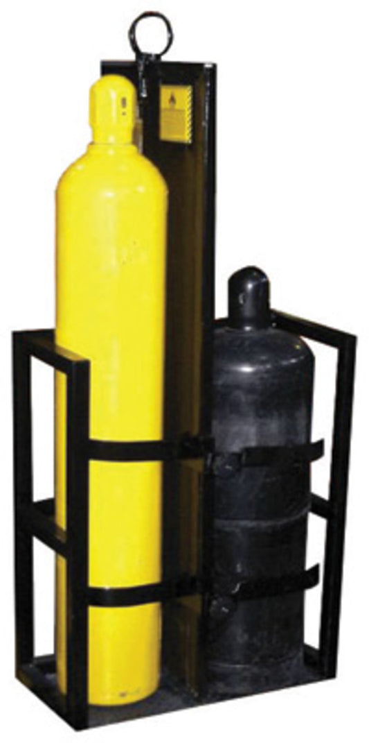 Saf-T-Cart Steel 2 Cylinder Stand