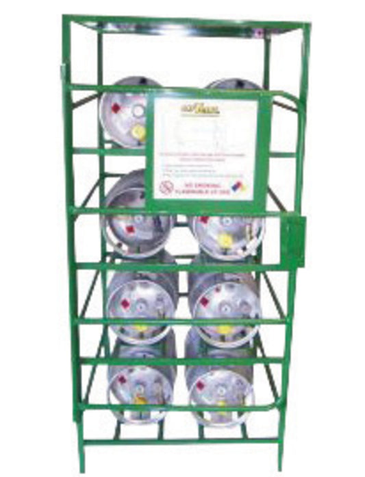Saf-T-Cart Steel 8 Cylinder Cage