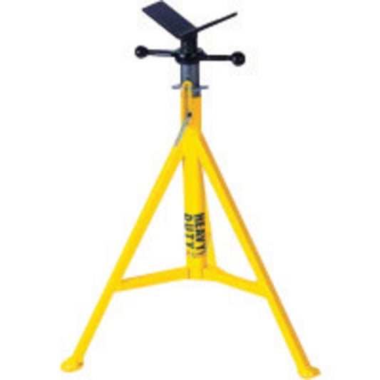 Sumner Manufacturing Company Heavy Duty Jack ST-804 Pipe Stand, 28 in - 45 in, 1 1/4 in - 24 in Pipe Capacity, 2500 lb Load Capacity