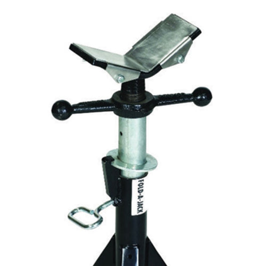 Sumner Manufacturing Company Heavy Duty Jack ST-905 Pipe Stand, 21 in - 36 in, 1/8 in - 36 in Pipe Capacity, 2500 lb Load Capacity