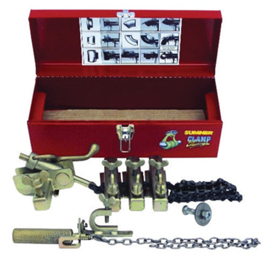 Sumner Manufacturing Company Clamp Champ ST-110 Pipe Alignment And Clamping Tool Kit, 1 in - 10 in Pipe Capacity
