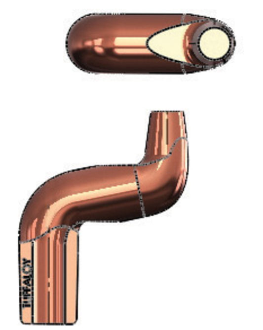 Tuffaloy SE-4274 5/16" X 2 1/4" Double Bent Tip
