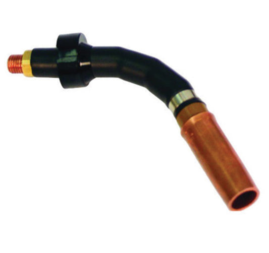Tweco® Knucklehead® Model 3560SFLX4-80 80° Flexible Conductor Tube For 160 Amp Mini Series MIG Guns (Flush And Adjustable Recess to Projection)