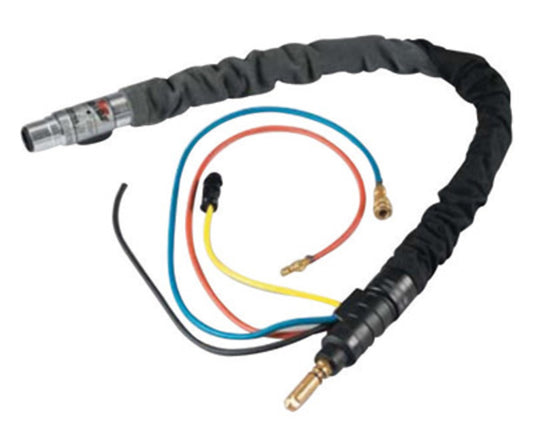 Tweco® 600 Amp QRW Series .030" - 1/8" Water Cooled Automatic MIG Gun - 5' Cable/