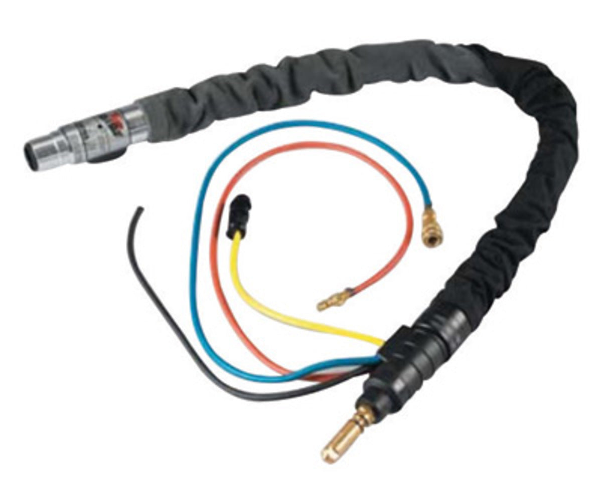 Tweco® 600 Amp QRWA Series .030" - 1/8" Air/Water Cooled Automatic MIG Gun - 4' Cable/