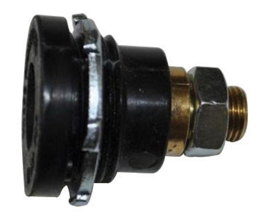 Tweco® Model 212-TSF Brass/Rubber Panel Receptacle