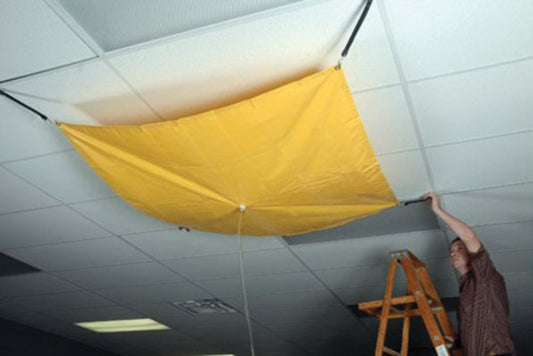 UltraTech 7' X 7' Ultra-Roof Drip Diverter Yellow Vinyl