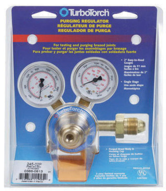 TurboTorch® Model 245-02P High Capacity Nitrogen Purging Regulator, CGA-580