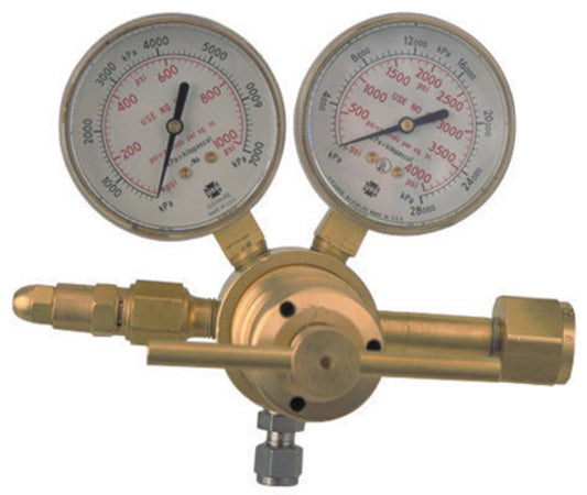 Victor® Model SR4PF-250 Heavy Duty Panel Mount High Pressure Regulator, 1/4" NPT