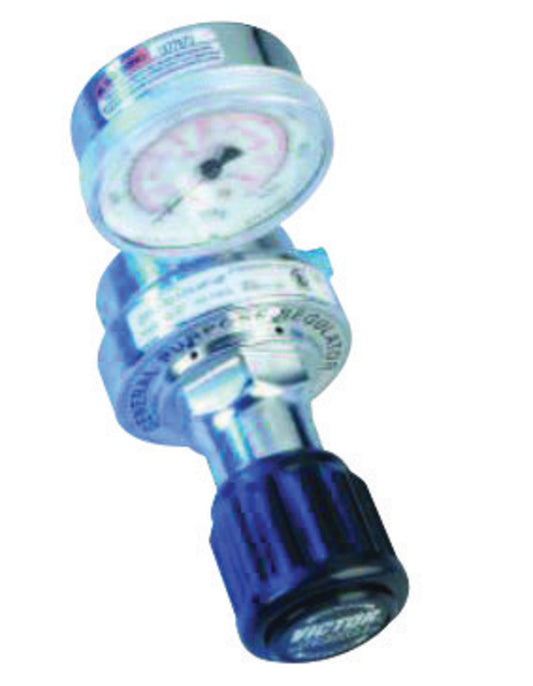 Victor® GPL 272-80-4F-4F Flammable 1/4" NPT Chrome Plated Forged Brass Line Regulator, CGA-350