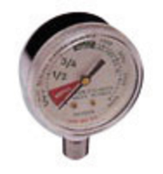 Victor® 2.5" Brass 100 psi Regulator Gauge