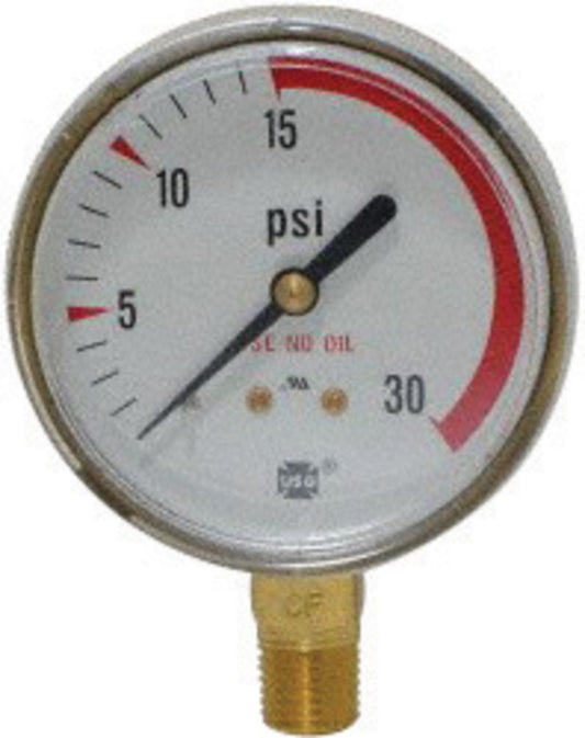 Victor® 2.5" 30 psi Regulator Gauge