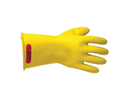 Salisbury by Honeywell Size 10.5 Yellow Rubber Class 0 Linesmens Gloves