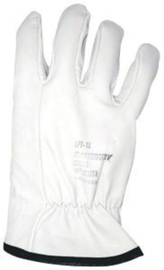 Salisbury by Honeywell Size 7 White Goatskin Linesmens Gloves