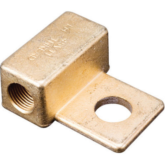 Miller® Weldcraft® Brass Water Power Cable Adapter For Water Cooled WP-18, WP-18V, WP-20, WP-24W, WP-25 And WP-12 Torch