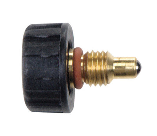 Miller® Weldcraft® Small Valve Knob And Stem For WP-9, WP-9V, WP-9P, WP-17, WP-17V, WP-18, WP-18V, WP-18SP, WP-20, WP-20V, WP-20P, WP-25, WP-50 And MT-125 Torch With 98W77 O-Ring