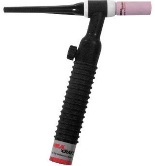 Miller® Weldcraft™ A-200 200 Amp Air Cooled TIG Torch Package With Rigid Head And 25' Cable