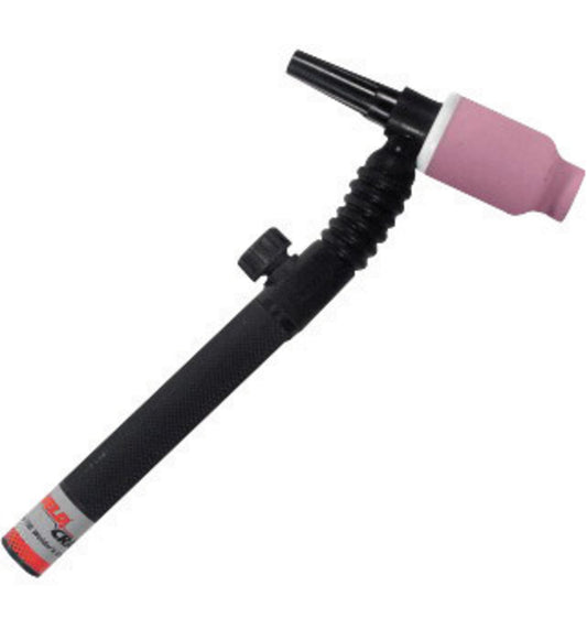 Miller® Weldcraft™ A-125 125 Amp Air Cooled TIG Torch Package With Flexible Head And 25' Cable