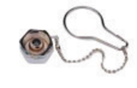 Western® CGA-346 3000 psi High Pressure Chain And Plug Assembly