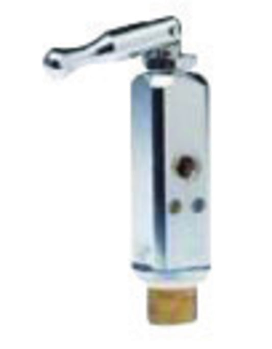 Western Med. 1 Outlet Brass Valve