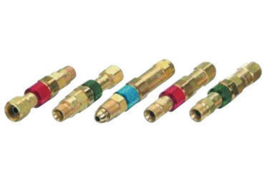 Western 5/8" - 18 RH Brass 200 psig Hose To Machine Quick Disconnect Set