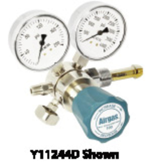 Airgas® Single Stage Brass 0-250 psi Analytical Cylinder Regulator CGA-350