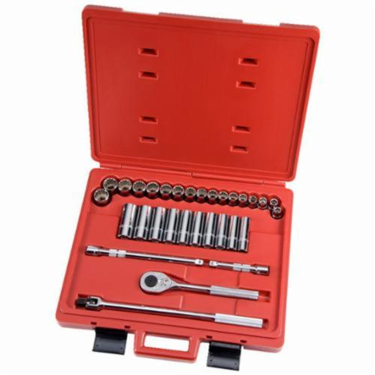Proto J54214 1/2" Drive- 12 Point 31-Piece Metric Socket Set