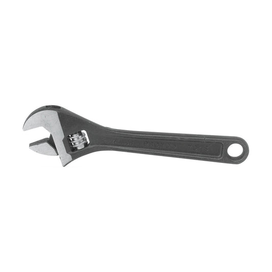 Proto J712S Uninsulated Adjustable Wrench, 1-1/2 in, 12 in OAL, Steel Body, Steel, Black Oxide, ASME B107.8/ASME B107.100