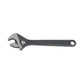 Proto J715L Uninsulated Adjustable Wrench, 1-11/16 in, 15 in OAL, Forged Steel Body, Forged Steel, Satin Chrome, ASME B107.8/ASME B107.100