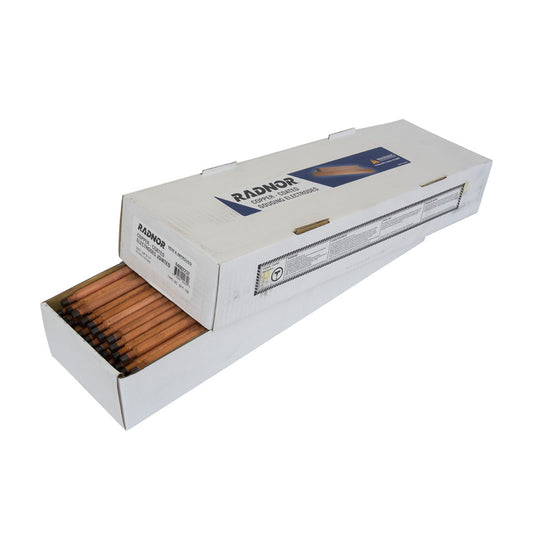 RADNOR™ 3/8" X 17" DC Jointed Copperclad Arc Gouging Electrode (100 Each Per Box)