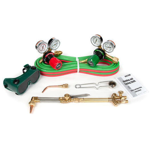 RADNOR™ Model 250-300DLX Victor® Style Medium Duty Acetylene Cutting/Welding Outfit CGA-300