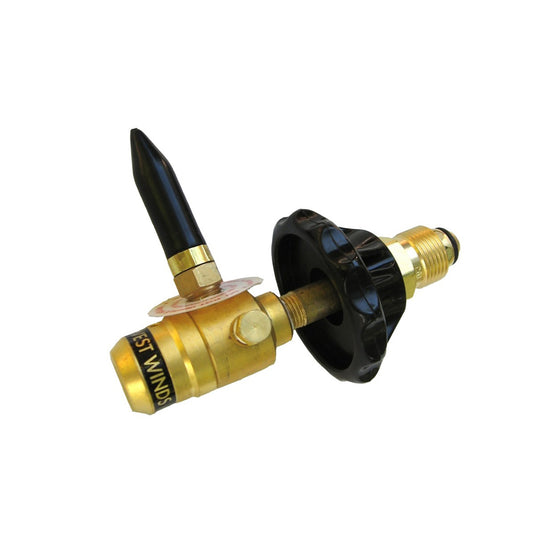 RADNOR™ Model RPB-6H 38 - 85 psi Deluxe Latex Balloon Inflator With Rubber Tip Tilt Valve, CGA-580 Inlet Fitting