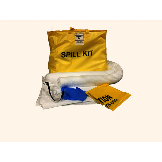RADNOR™ 5 lbs White Polypropylene Spill Kit