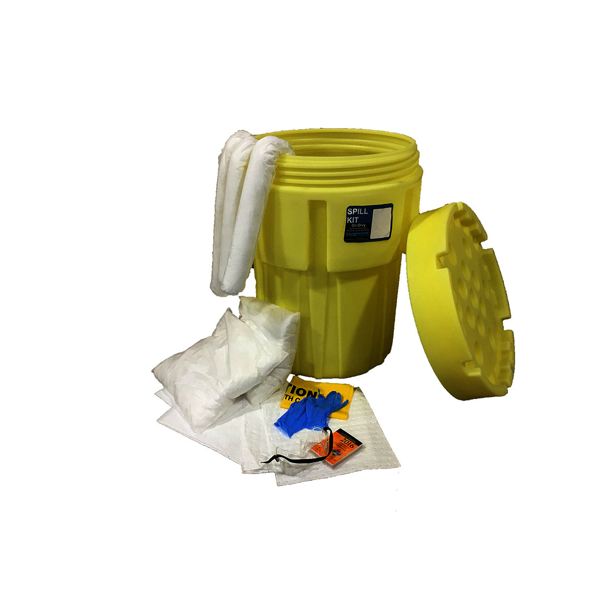 RADNOR™ 75 lbs White Polypropylene Spill Kit