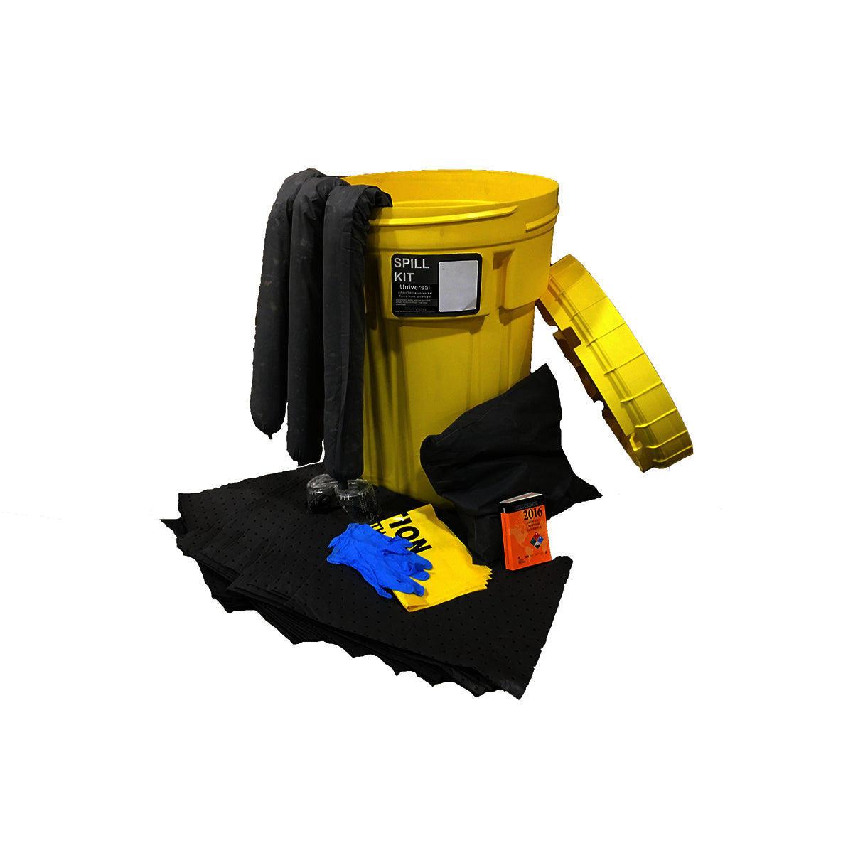 RADNOR™ 41 lbs Gray Polypropylene Spill Kit