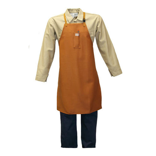 Stanco Safety Products™ Large Green Cotton Coat With Velcro® Front Closure