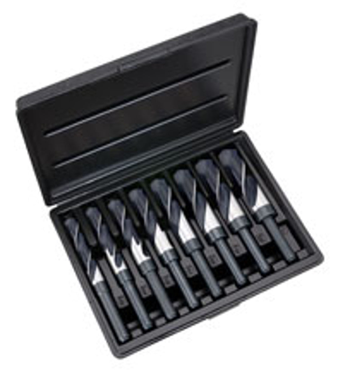 GI Tool 120448  8-Piece Silver & Deming Drill SET , 9/16, 5/8, 11/16, 3/4. 13/16, 7/8, 15/16 and 1", HSS, Bright