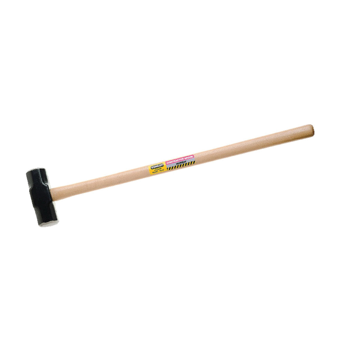 Stanley 56-810 Sledge Hammer, 35 in OAL, 10 lb Forged Steel Head, Hickory Wood Handle