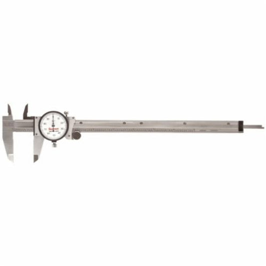 Starrett 120AZ-9 Dial Caliper w/Case, 0 - 9"