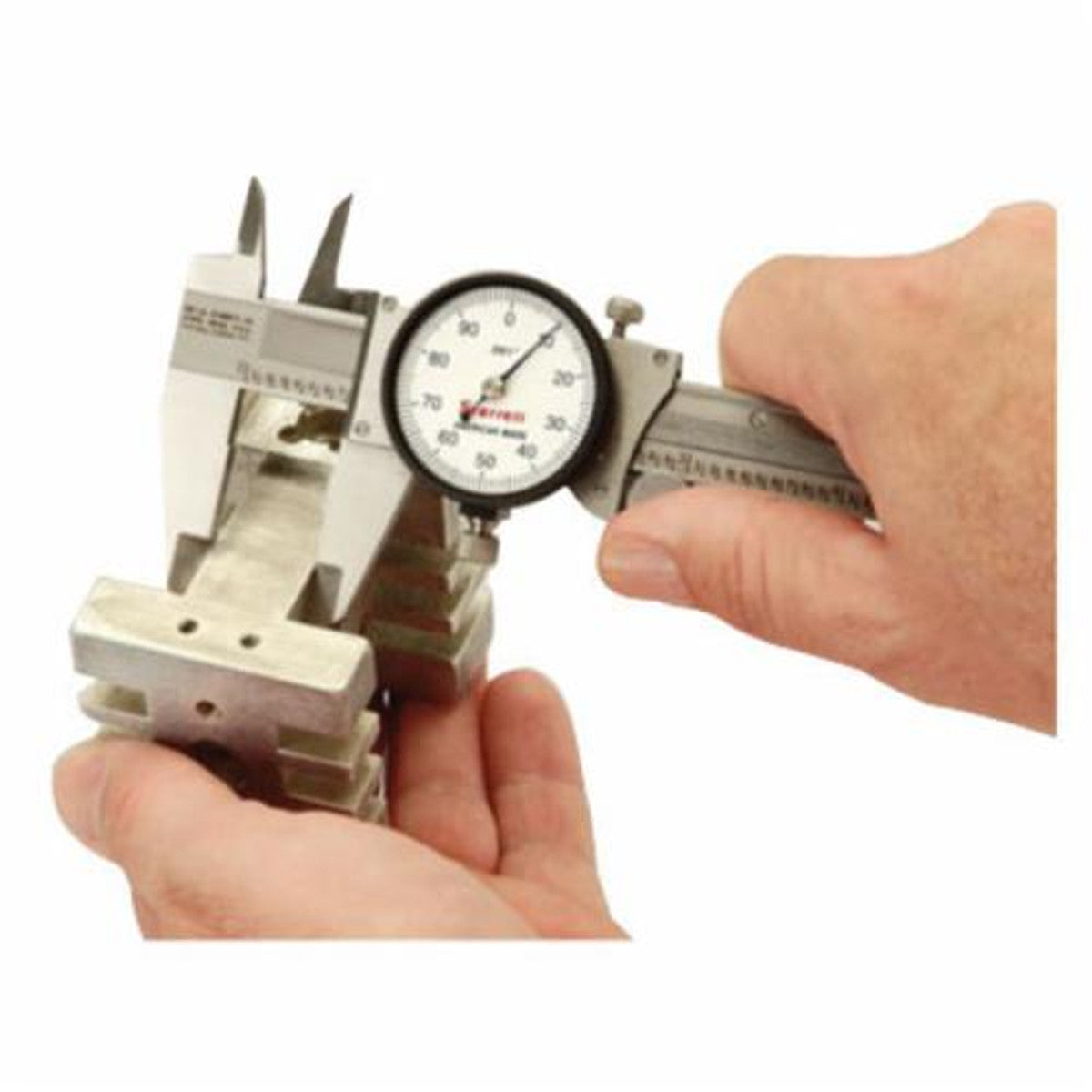 Starrett 120A-6 Dial Caliper w/Case, 0 - 6"