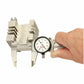 Starrett 120A-6 Dial Caliper w/Case, 0 - 6"