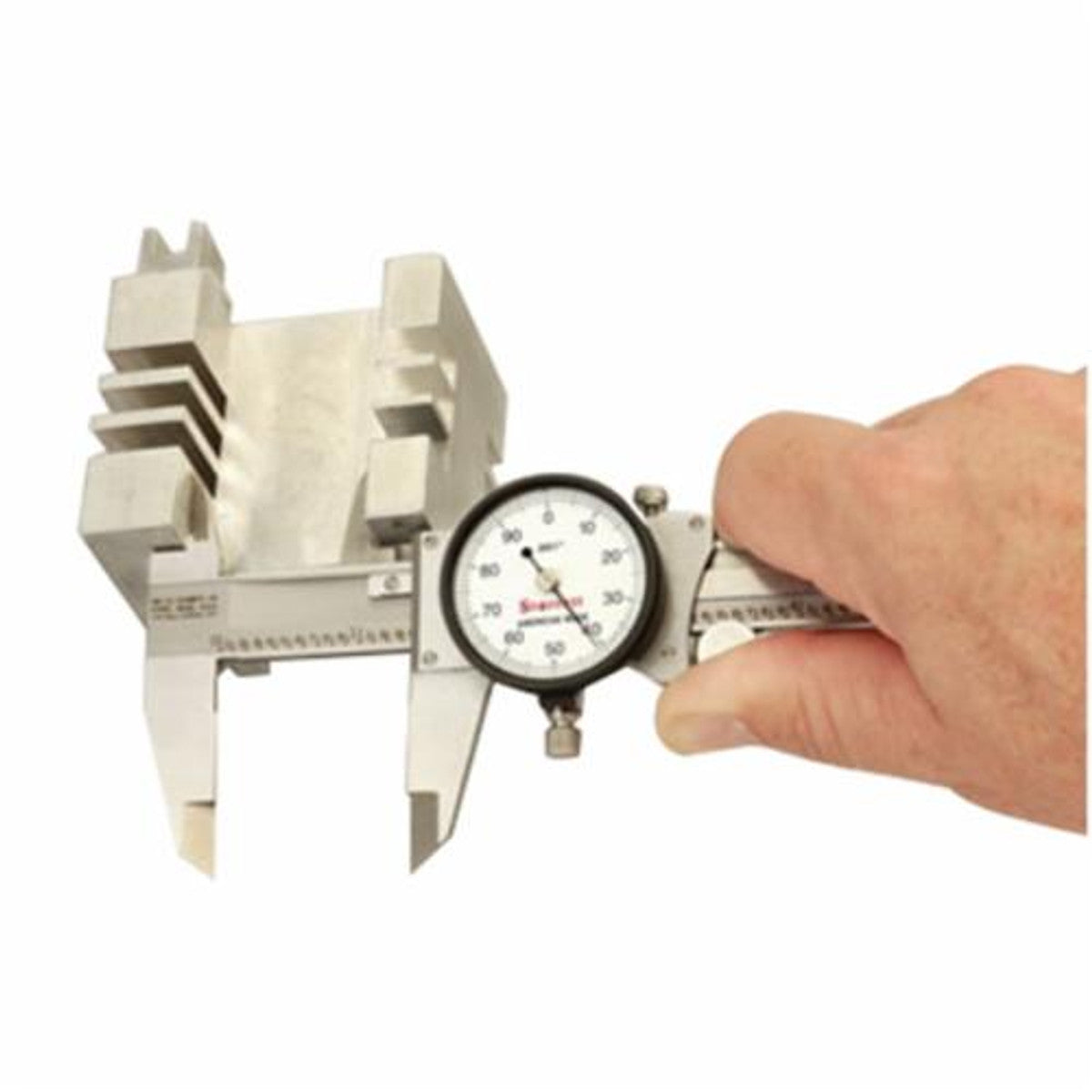Starrett 120A-6 Dial Caliper w/Case, 0 - 6"