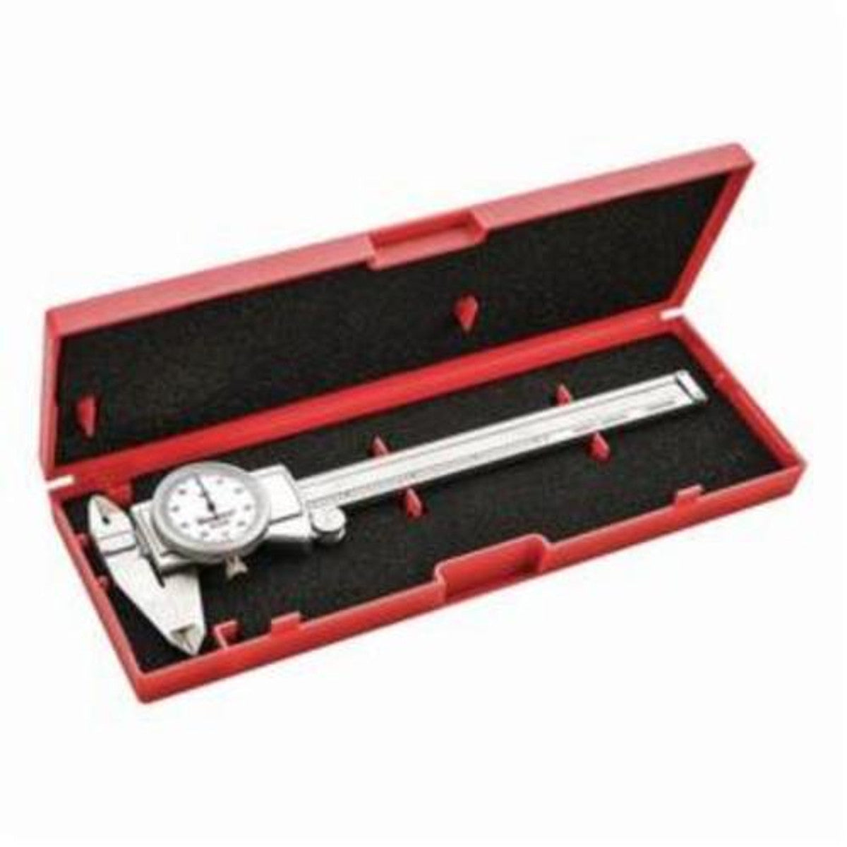 Starrett 3202-6  0-6" Dial Caliper, Hardened Stainless Steel, .001" Grad