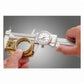 Starrett 3202-6  0-6" Dial Caliper, Hardened Stainless Steel, .001" Grad
