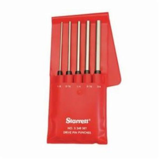 Starrett S248PC  5-Piece Drive Pin Punch Set