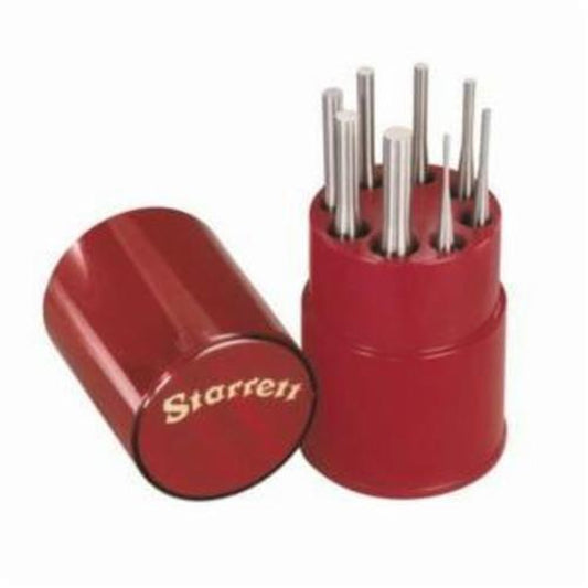 Starrett S565WB 8-Piece Drive Pin Punch Set W/Box
