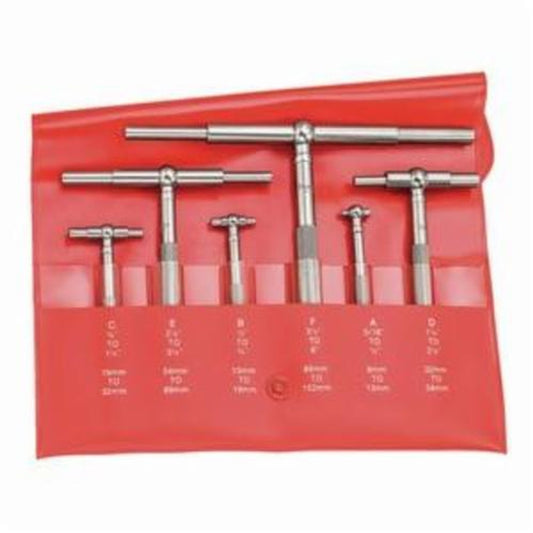 Starrett S579HZ  6-Piece Telescoping Gage Set W/Two Telescoping Arms