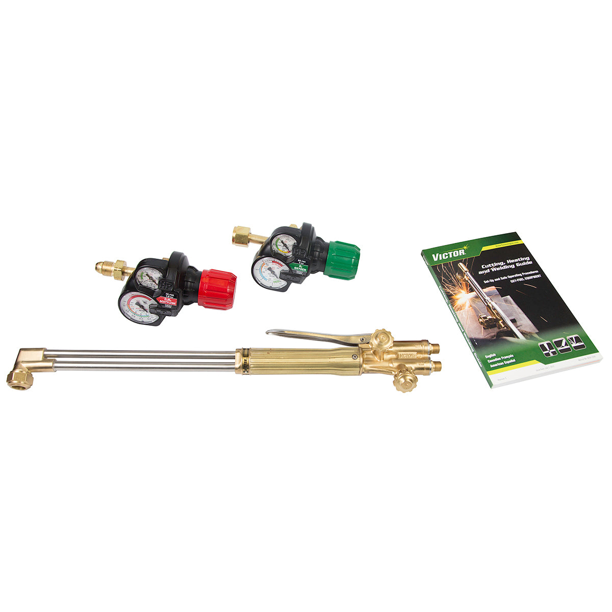 Victor® Cutter™ EDGE 2.0 ST/2600FC Heavy Duty Acetylene Cutting Outfit CGA-540/CGA-510