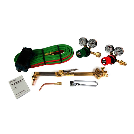 Victor® Medalist® Medium Duty Acetylene Cutting/Welding Outfit CGA-540/CGA-510