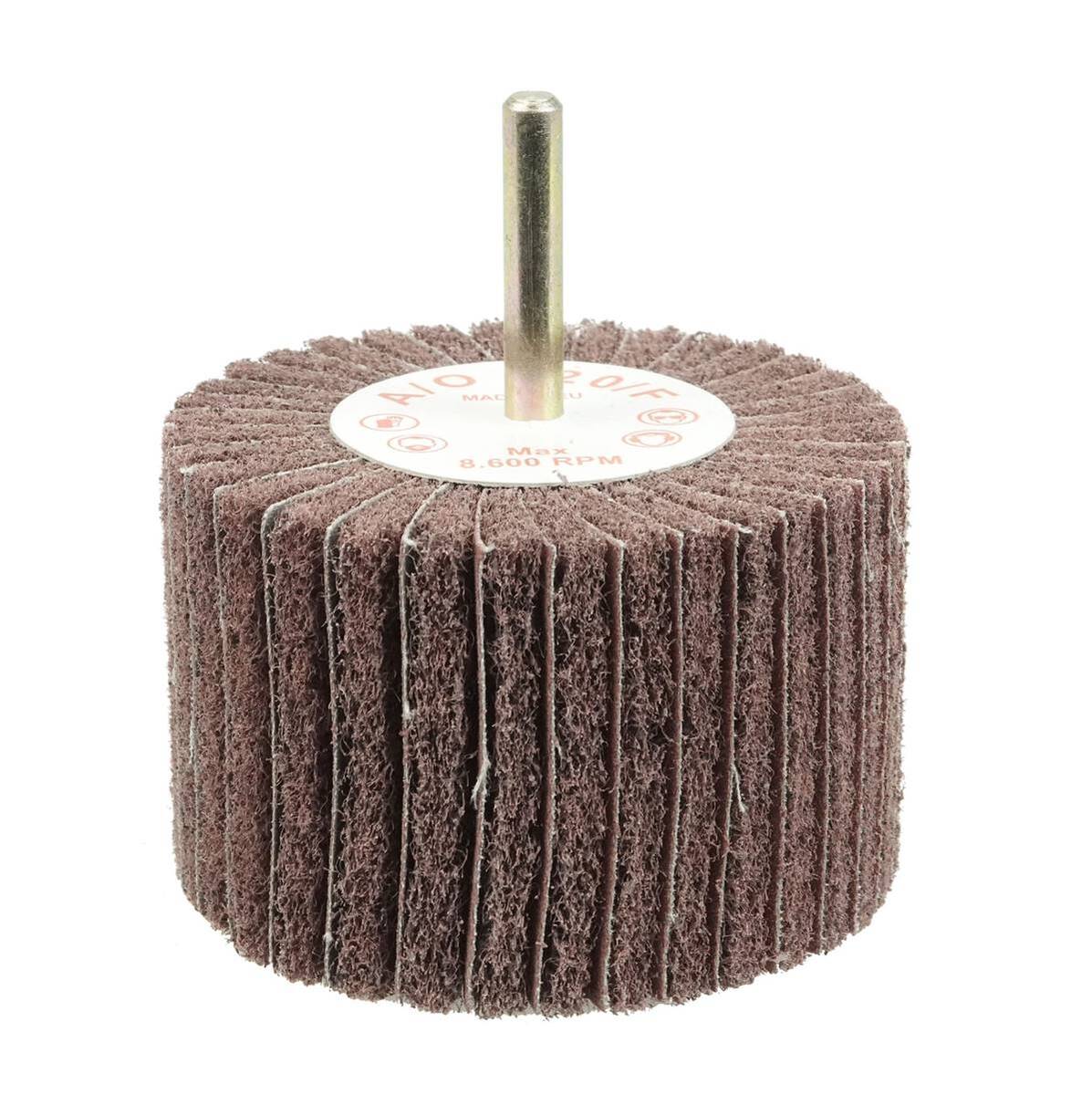 Weiler® 3" X 2" 120 Grit Fine Grade Aluminum Oxide Weiler® Interleaf Flap Wheel